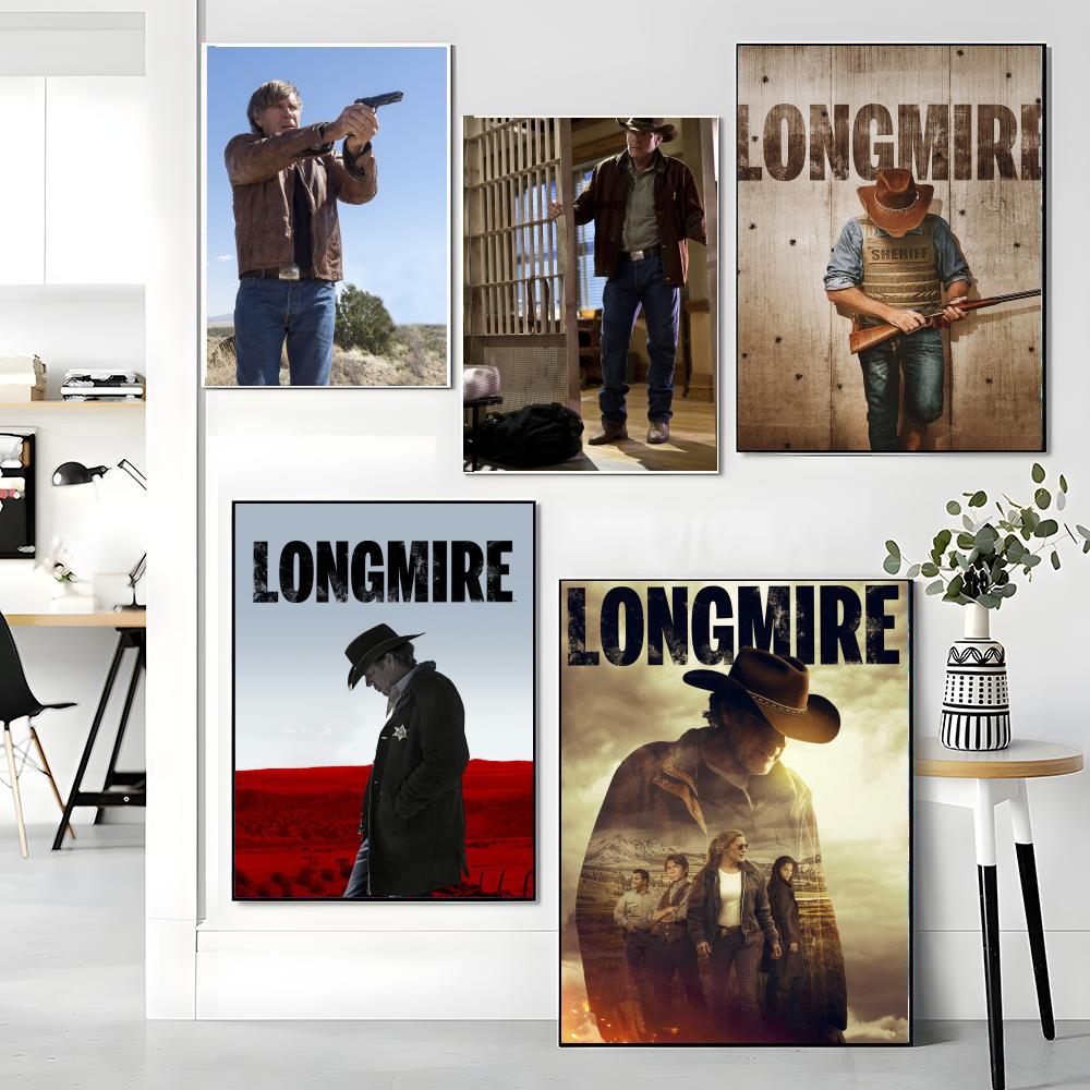 ซีรีส์ทีวี L-Longmire-E ภาพวาด - Interior Design Tv Room บทวิจารณ์และราคา