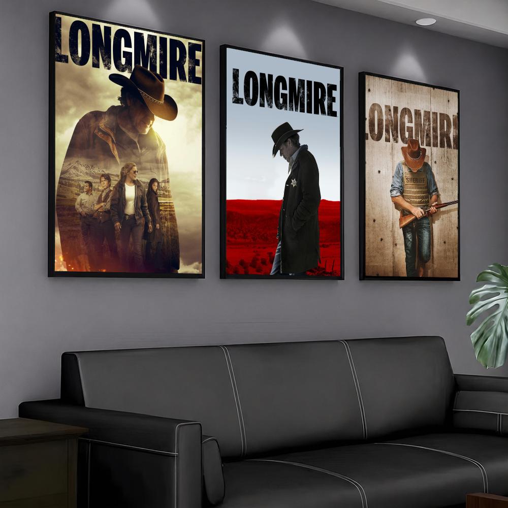 ซีรีส์ทีวี L-Longmire-E ภาพวาด - Interior Design Tv Room บทวิจารณ์และราคา