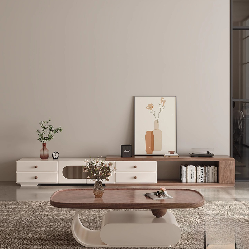 ตู้วางทีวีในห้องนั่งเล่นสีขาว  - Interior Design Tv Room บทวิจารณ์และราคา