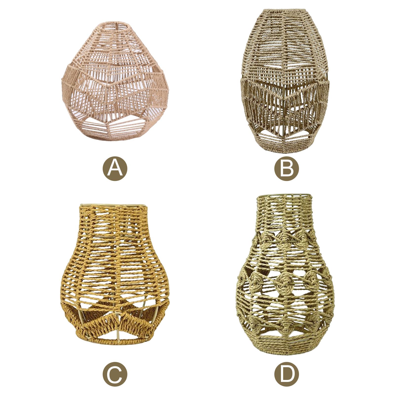 โคมไฟเพดานสไตล์โบโฮ ทำจากเชือก - Wicker Pendant Shade บทวิจารณ์และราคา