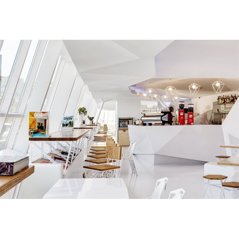 ออกแบบเคาน์เตอร์กาแฟทันสมัยคุณ - Interior Design Layout บทวิจารณ์และราคา