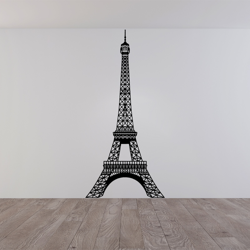 Eiffel Towerสติกเกอร์ไวนิลภาษา - Interior Design Layout บทวิจารณ์และราคา