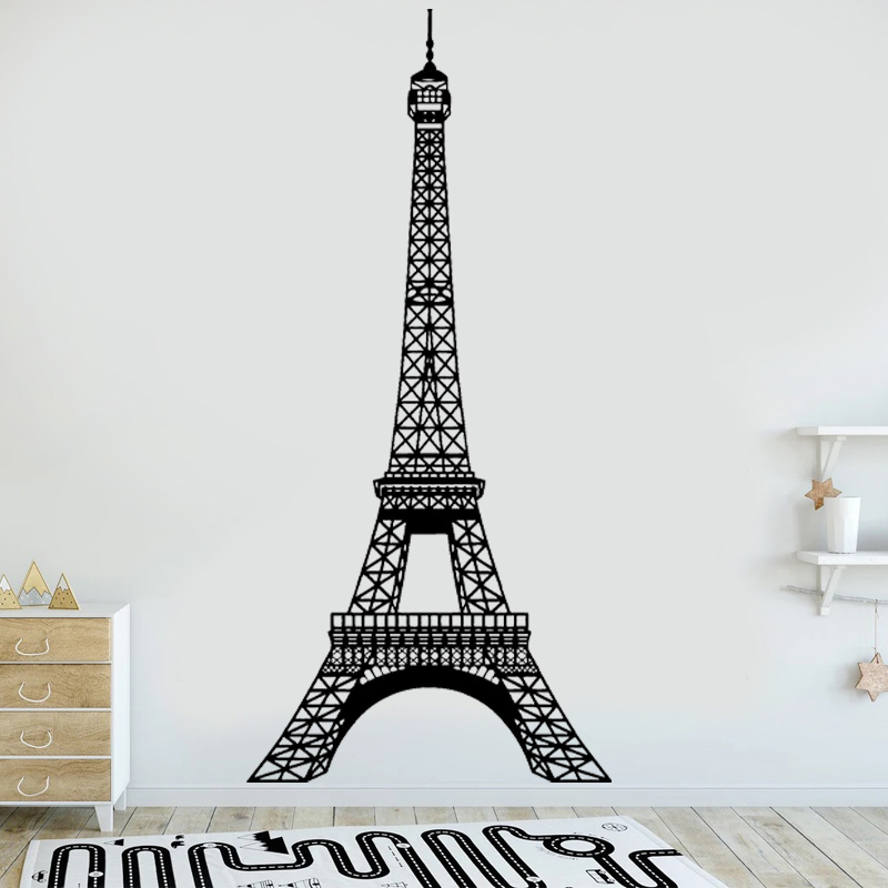 Eiffel Towerสติกเกอร์ไวนิลภาษา - Interior Design Layout บทวิจารณ์และราคา