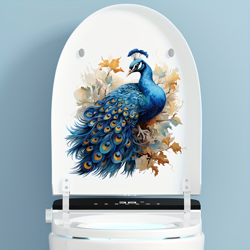 สติกเกอร์ตกแต่งห้องน้ำลายยูงน้ - Interior Design Your Home บทวิจารณ์และราคา