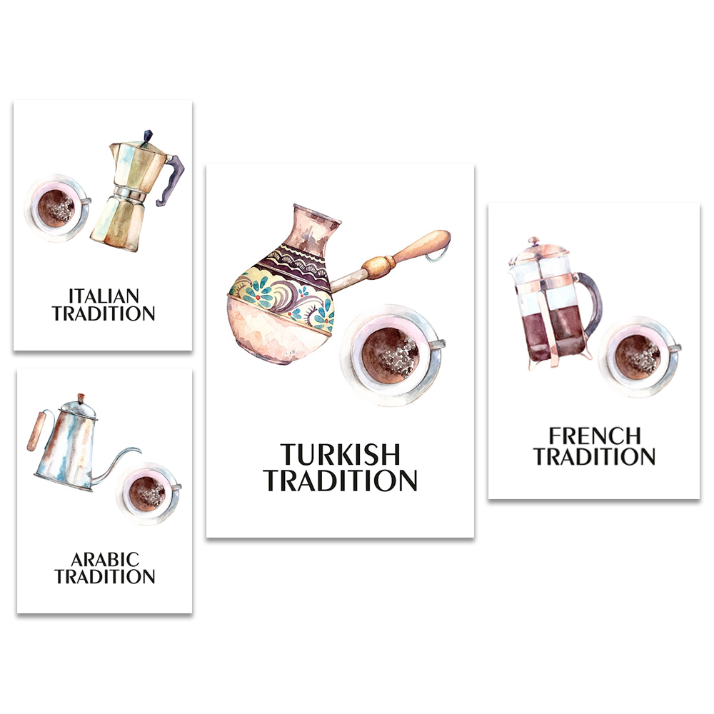 กาแฟ, โปสเตอร์, ห้องครัว, กาแฟ - Interior Design Kitchen Ideas บทวิจารณ์และราคา