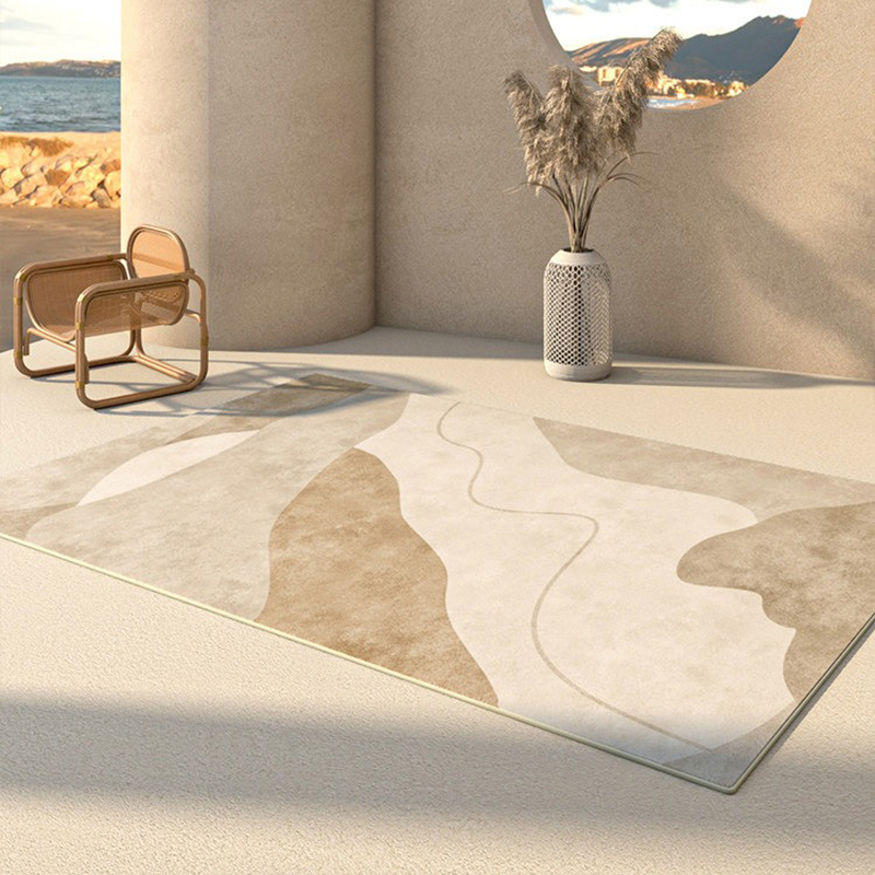 พรมสไตล์ญี่ปุ่นวาบิ-ซาบิสำหรับ - Printed Rug Abstract บทวิจารณ์และราคา